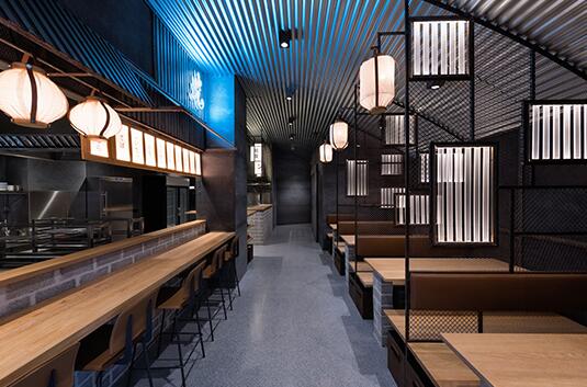無錫餐飲裝修，隔斷決定風(fēng)格